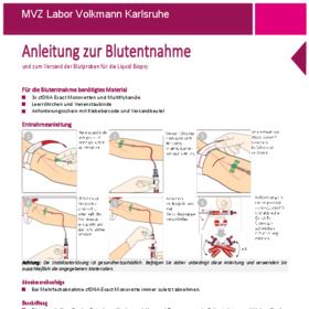 Anleitung zur Materialentnahme