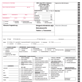 Anforderungsschein Allgemein