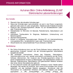 ELAB-Vorteile auf einen Blick