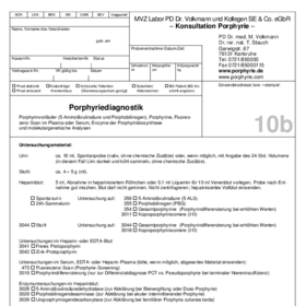 10b - Porphyriediagnostik