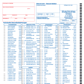 11 - Anforderungsschein IGeL (Individuelle Gesundheitsleistungen)
