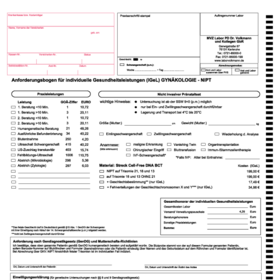 Anforderungsschein IGeL